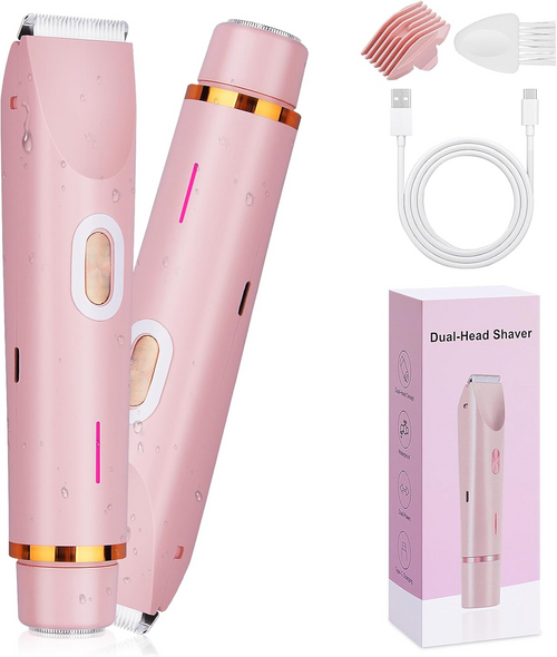 2-in-1 Double Head Electric Shaver – Smooth & Fast Shaving Anytime