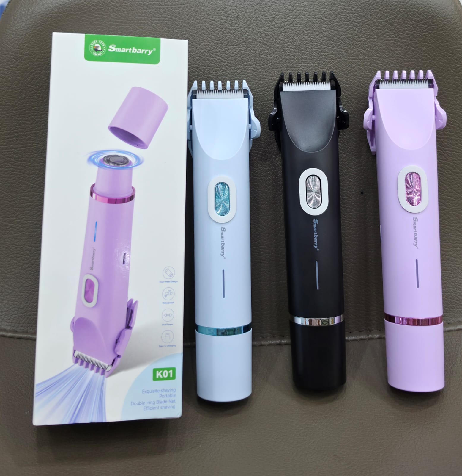 2-in-1 Double Head Electric Shaver – Smooth & Fast Shaving Anytime
