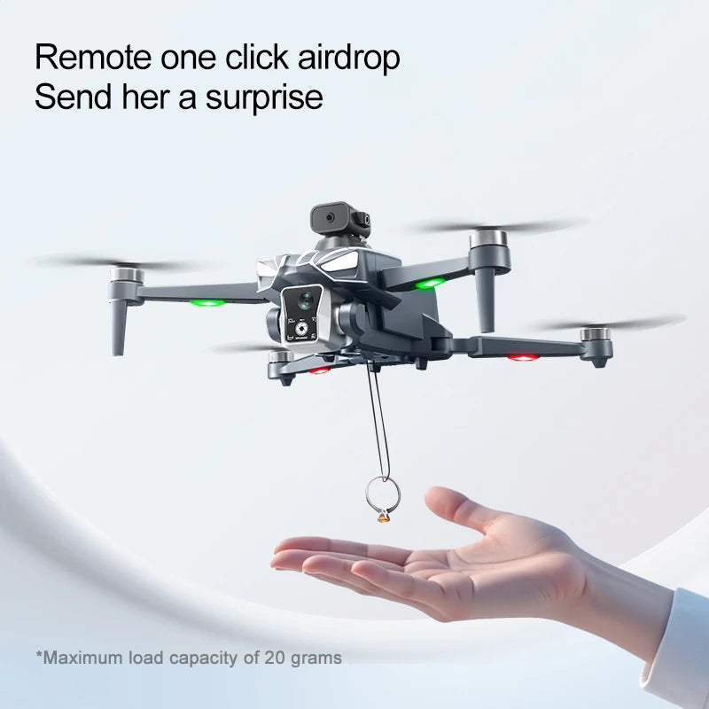 Air 3 Dual 4K  Drone with Smart RC&92 Mini Flight | طائرة Air 3 بكاميرتين 4K وريموت ذكي و92 دقيقة طيران