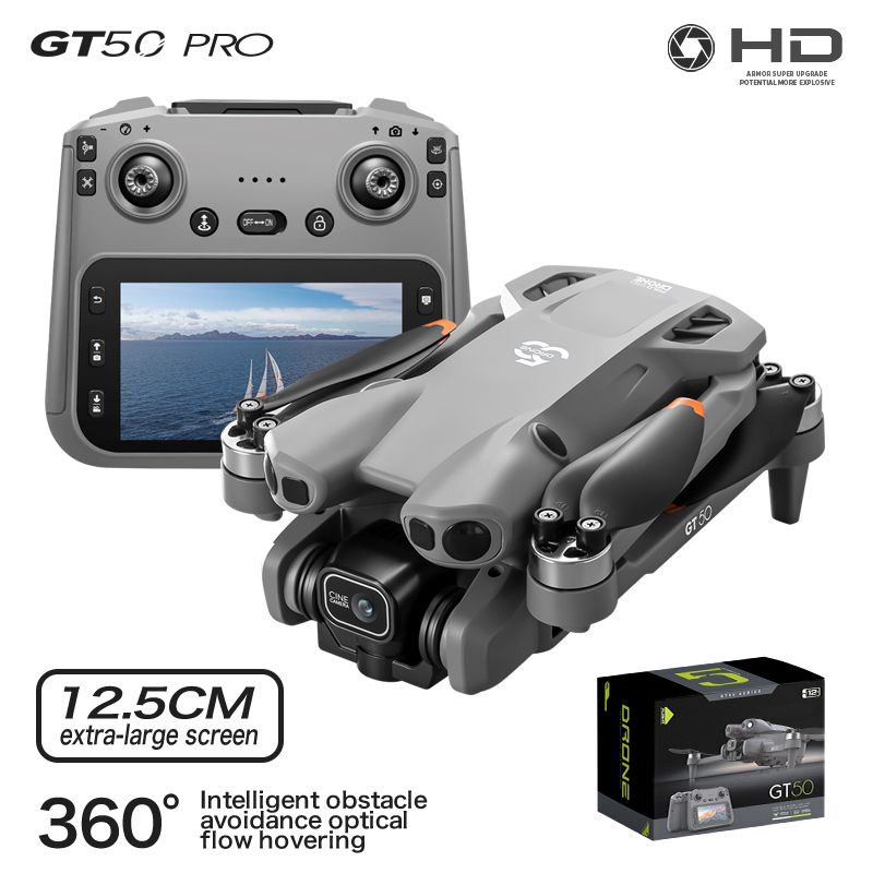 Air 3 Dual 4K  Drone with Smart RC&92 Mini Flight | طائرة Air 3 بكاميرتين 4K وريموت ذكي و92 دقيقة طيران