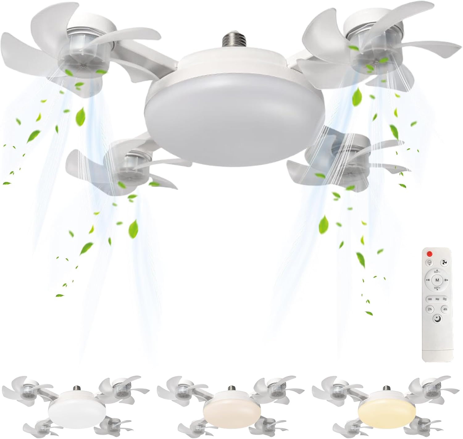4 Head Drone Fan Lights