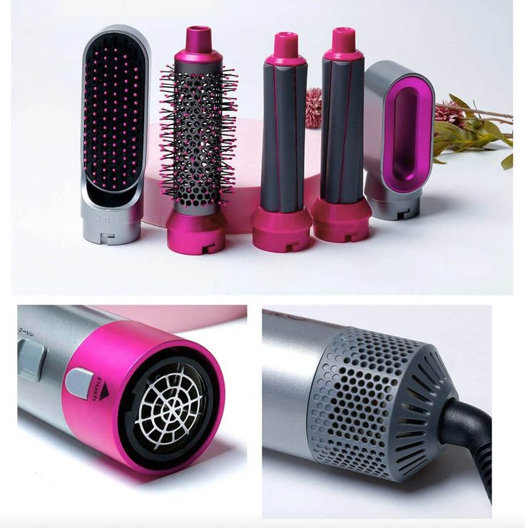 5-in-1 Hot Air Brush – Multi-Functional Hair Styler & Volumizer